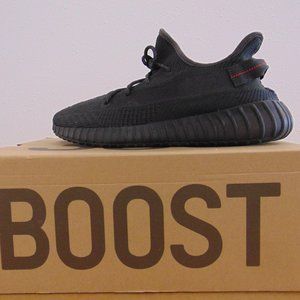 SOLD! Size 16 - adidas Yeezy Boost 350 V2 Black Non-Reflective